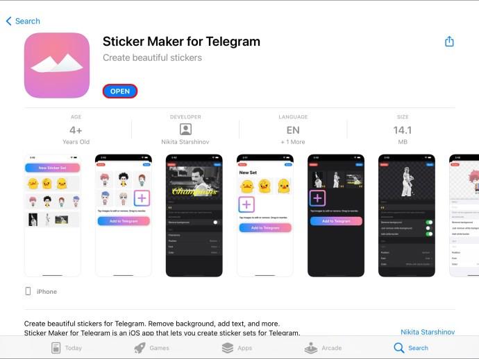 Comment faire des autocollants animés pour Telegram