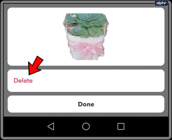 Comment supprimer des autocollants dans l'application Snapchat