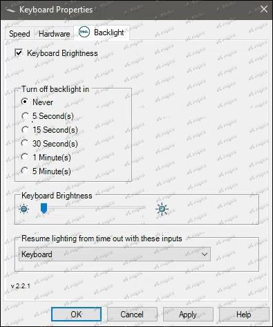 How To Set A Backlit Keyboard To Always On