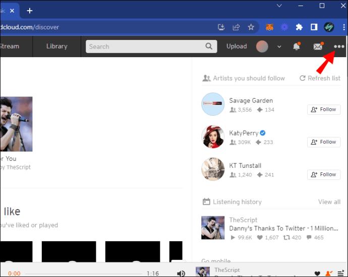 Come modificare il tuo indirizzo e-mail in SoundCloud