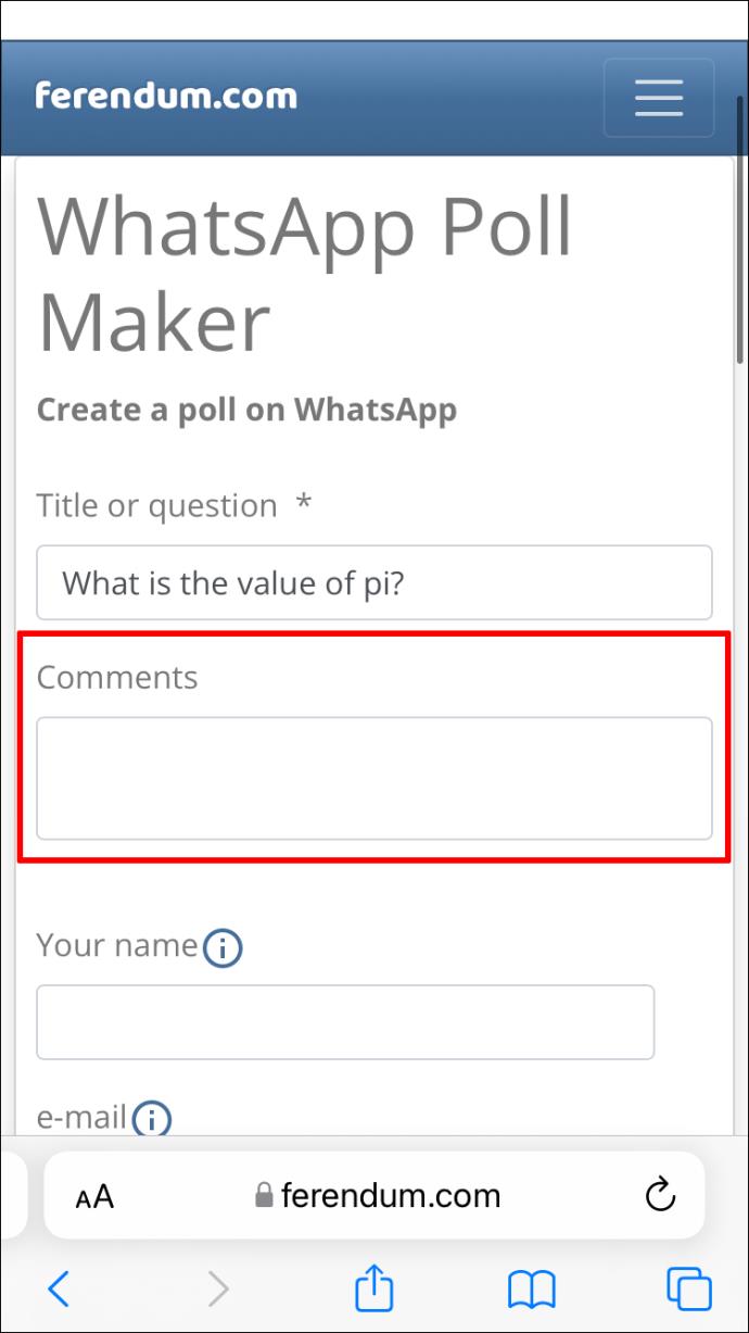 How To Create A Poll In WhatsApp