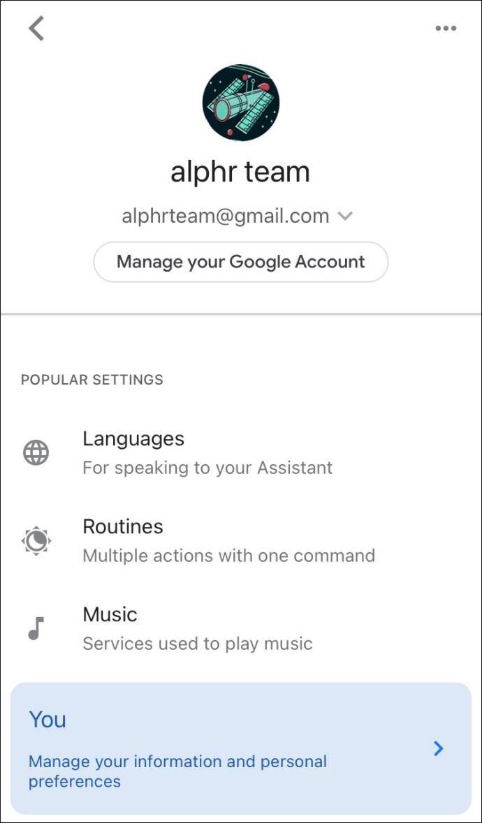 Comment ouvrir et gérer les paramètres de l'assistant Google