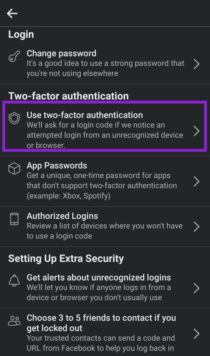 How To Enable (Or Disable) Two-Factor Authentication On Facebook