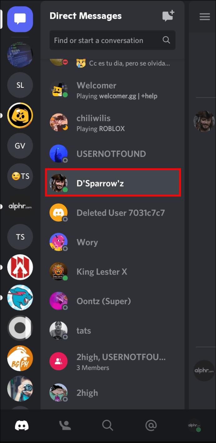 Comment supprimer les DM Discord d'un PC ou d'un appareil mobile