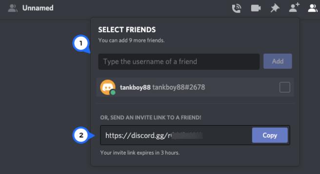 Comment envoyer un message à quelqu'un qui n'est pas votre ami dans Discord