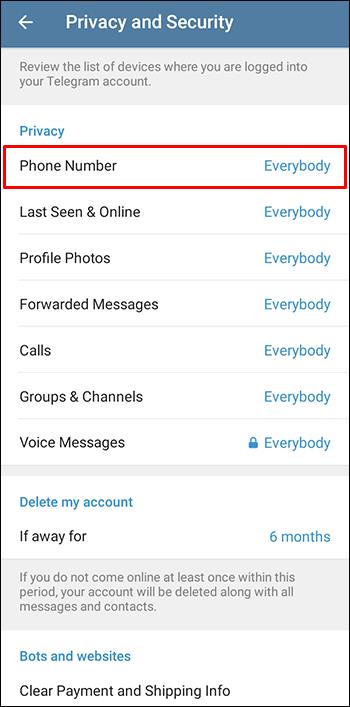 Comment bloquer le spam dans Telegram