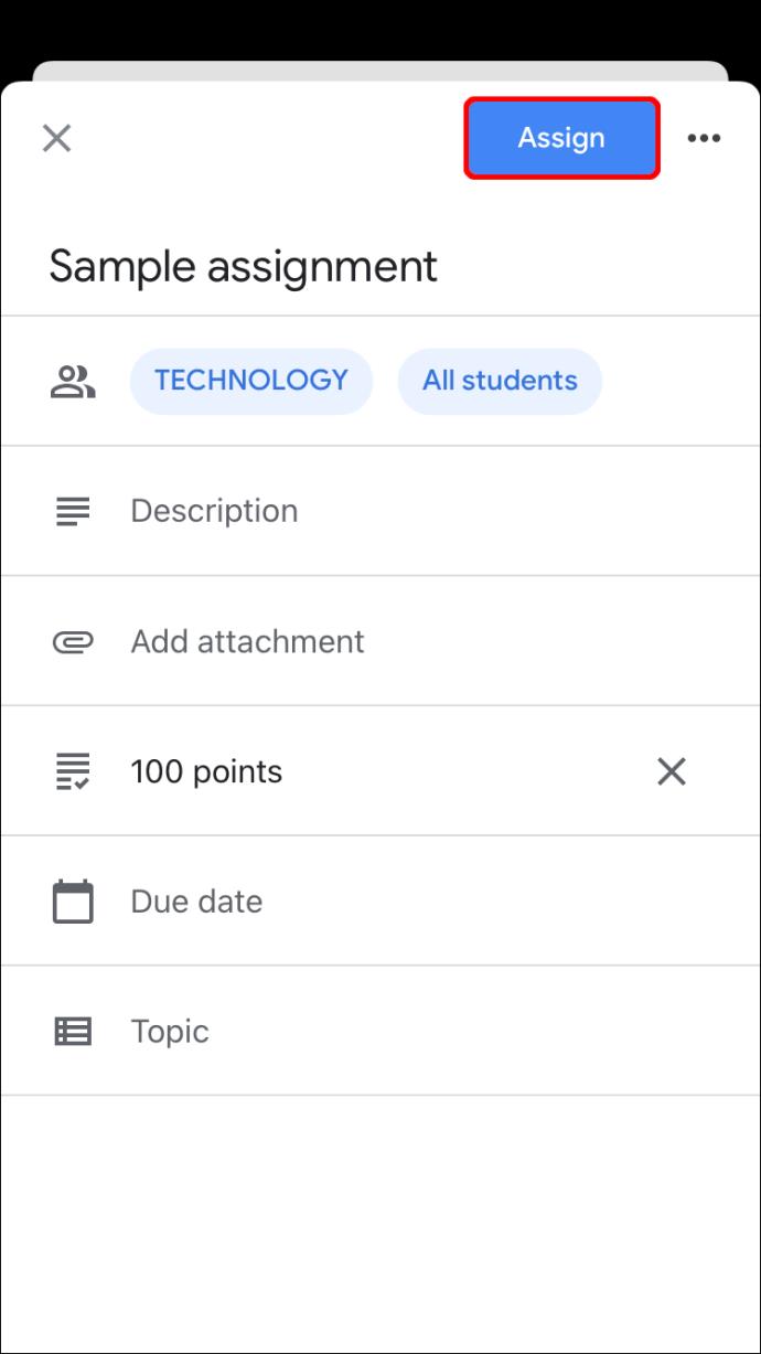 كيفية إنشاء واجب في Google Classroom