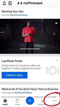 Comment changer les kilojoules en calories dans MyFitnessPal