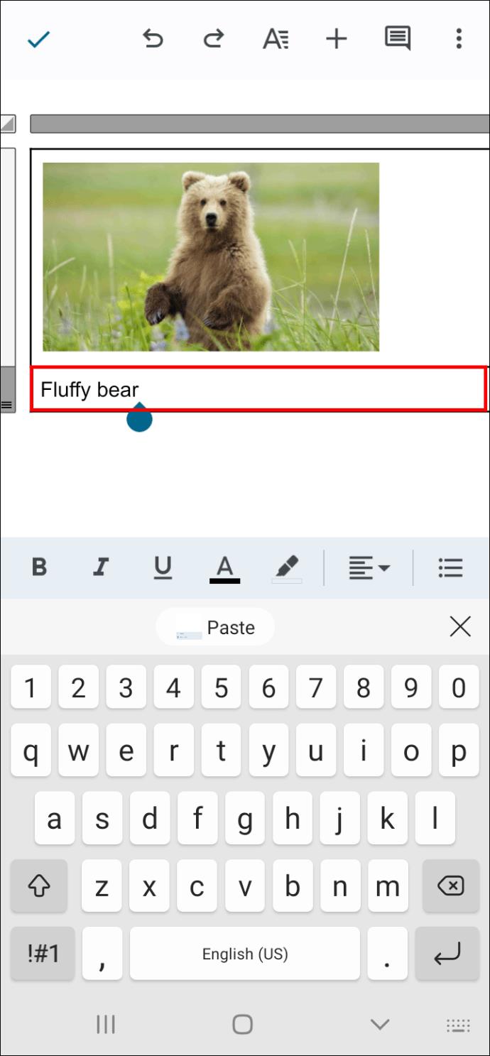 How To Add Captions To Images In Google Docs