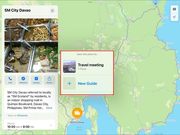 Comment ajouter plusieurs destinations dans Apple Maps