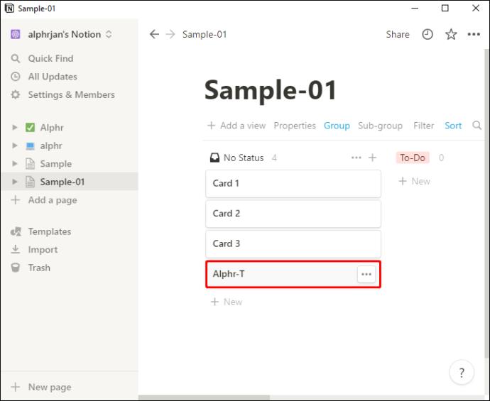 How To Setup A Kanban Board In Notion