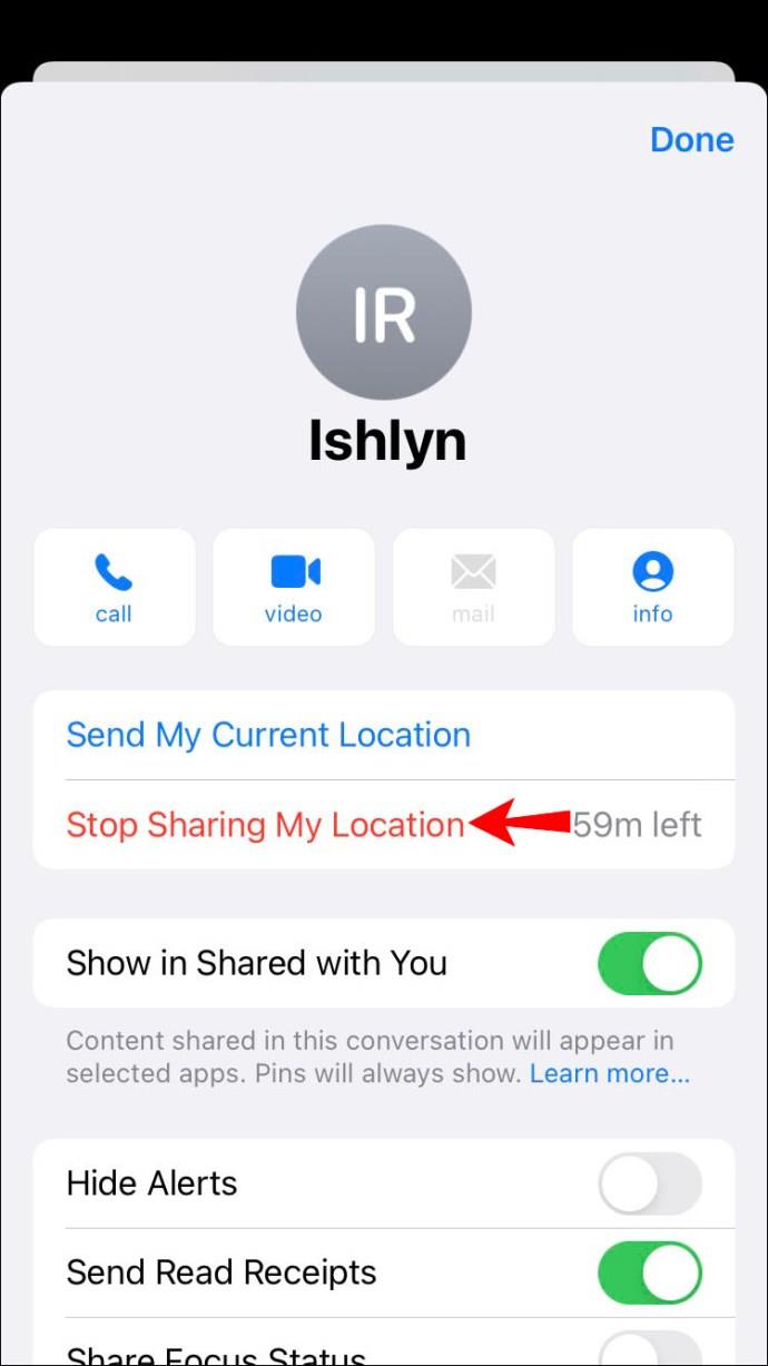 Comment vérifier avec qui votre position est partagée sur un iPhone