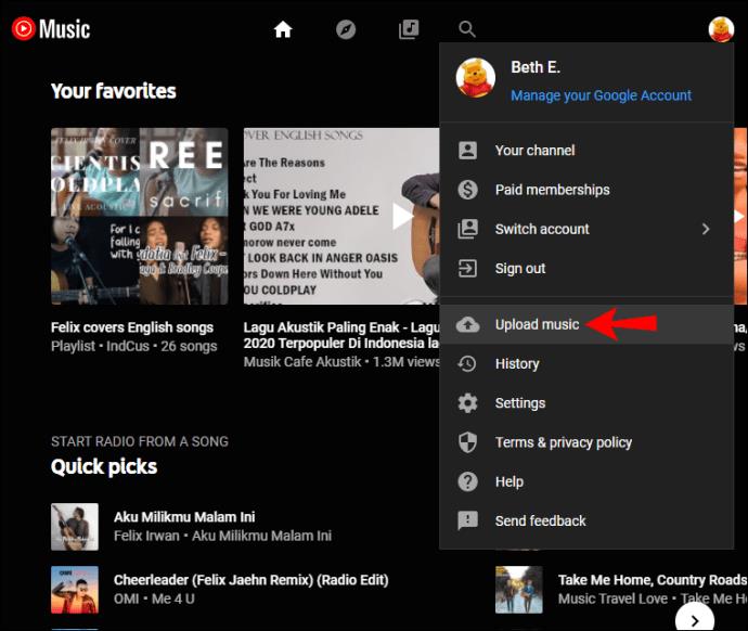 Comment ajouter ou supprimer des chansons de la bibliothèque dans YouTube Music