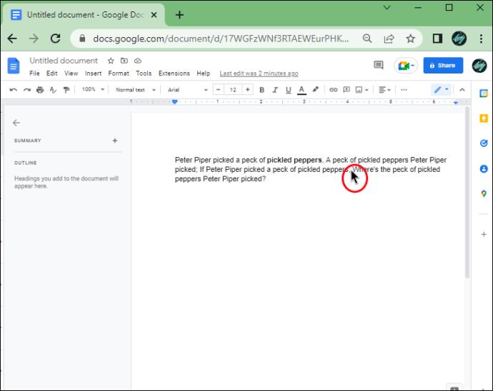 Comment ajouter des notes de bas de page à un document Google