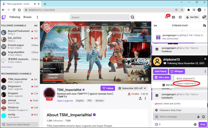 Cara Melarang IP Seseorang Di Twitch