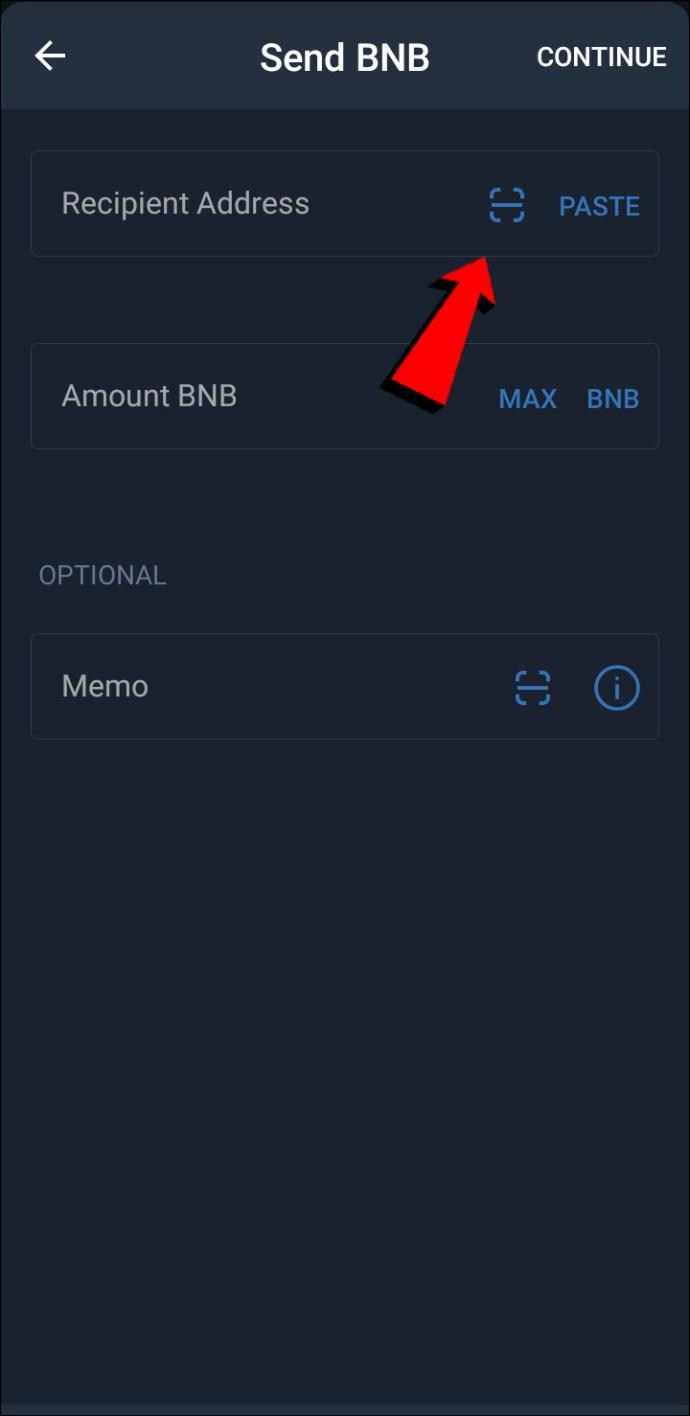 Comment envoyer des BNB à un portefeuille Metamask