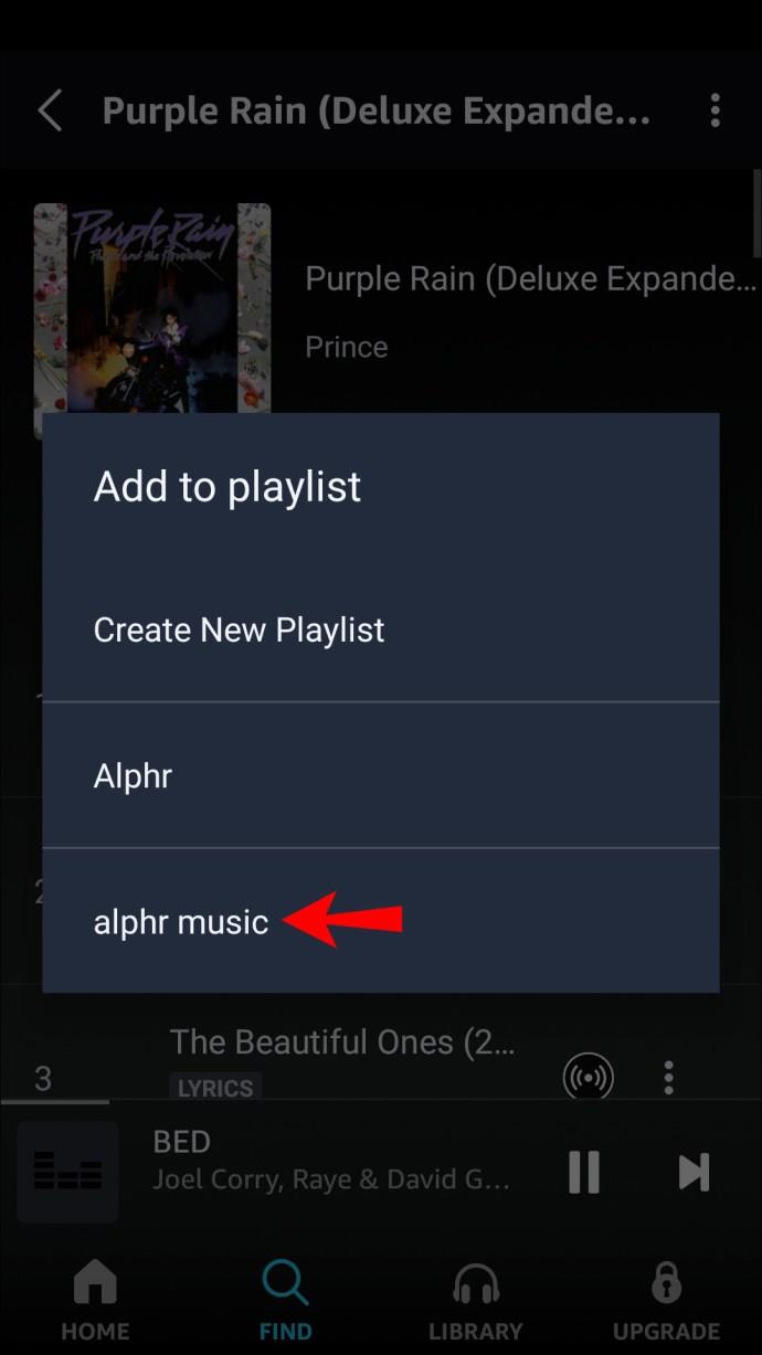 Cómo agregar un álbum a una lista de reproducción en Amazon Music