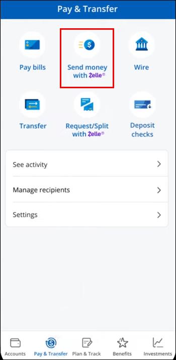 Cómo enviar dinero en Zelle
