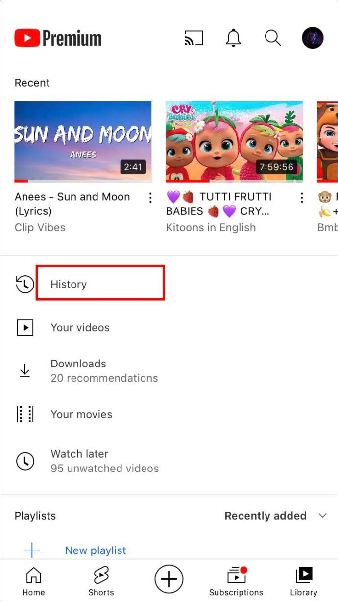 Cara Melihat Video Anda Yang Baru Ditonton Di YouTube