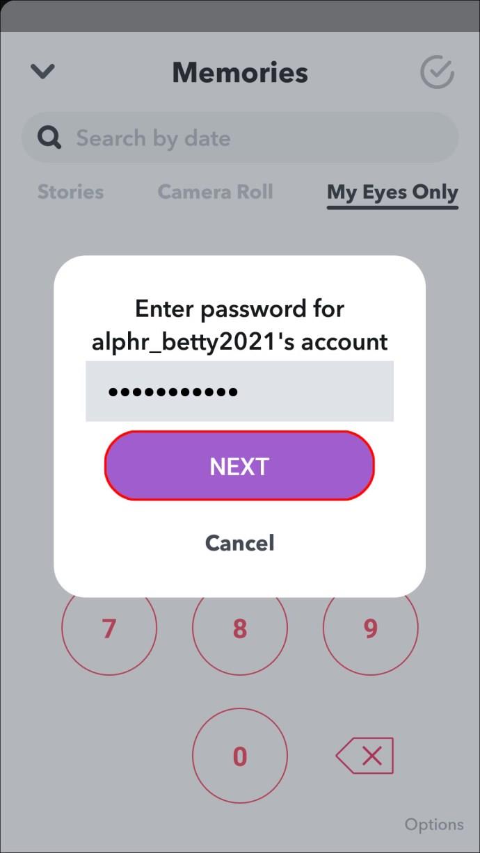 Comment changer votre mot de passe dans Snapchat