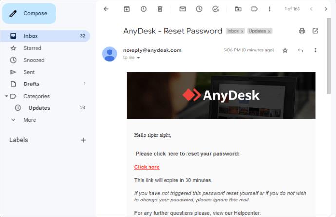 Comment changer le mot de passe AnyDesk