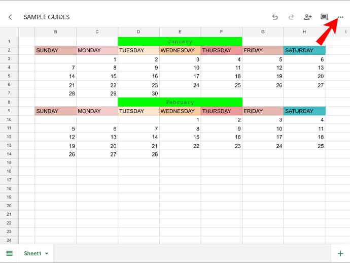 How To Set The Print Area In Google Sheets