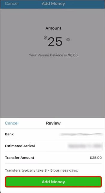 Comment ajouter de l'argent à un compte Venmo