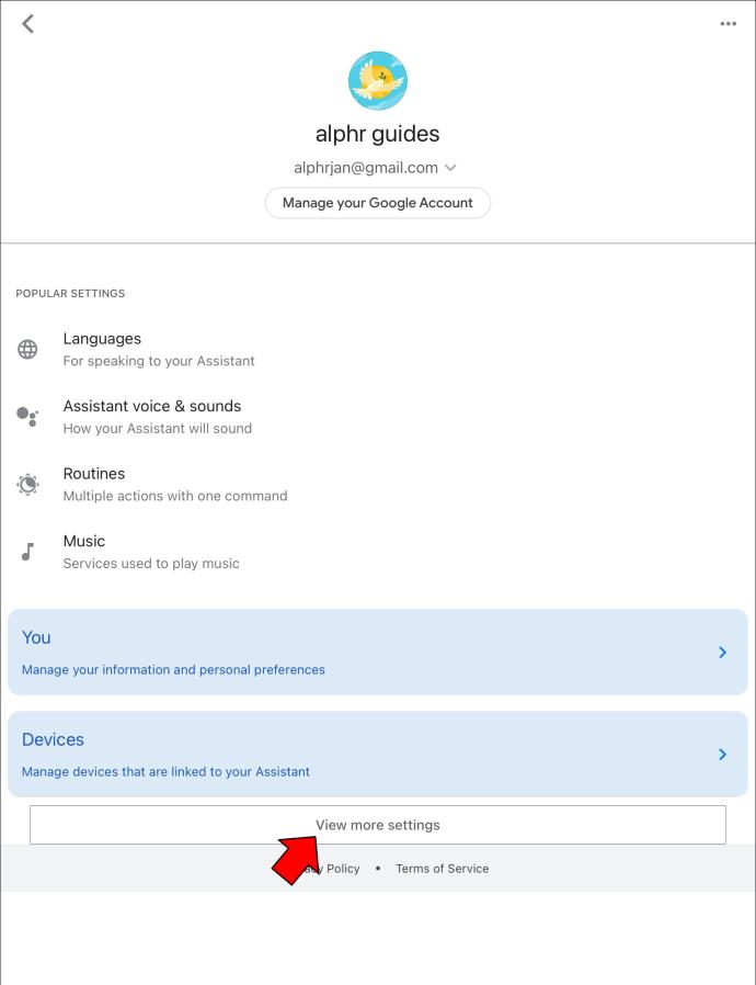 Как открыть и управлять настройками Google Assistant