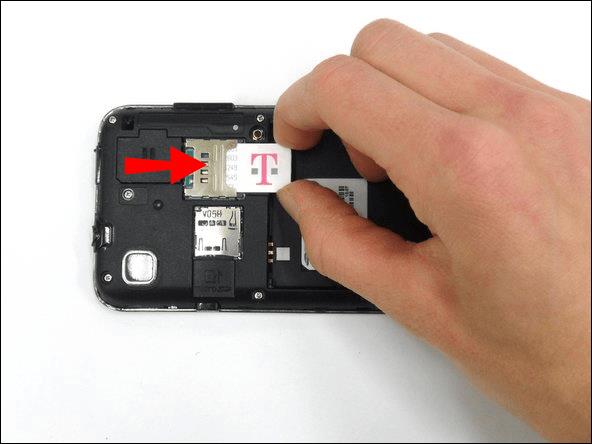 How To Remove A SIM Card From A Samsung Phone