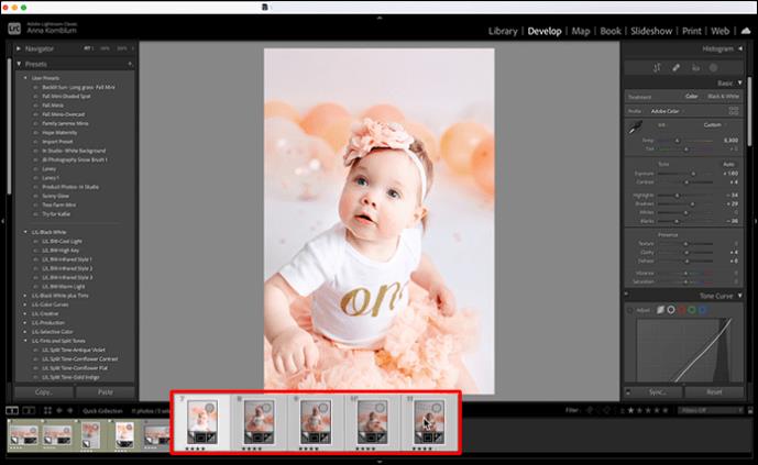 Comment éditer des photos par lots dans Lightroom