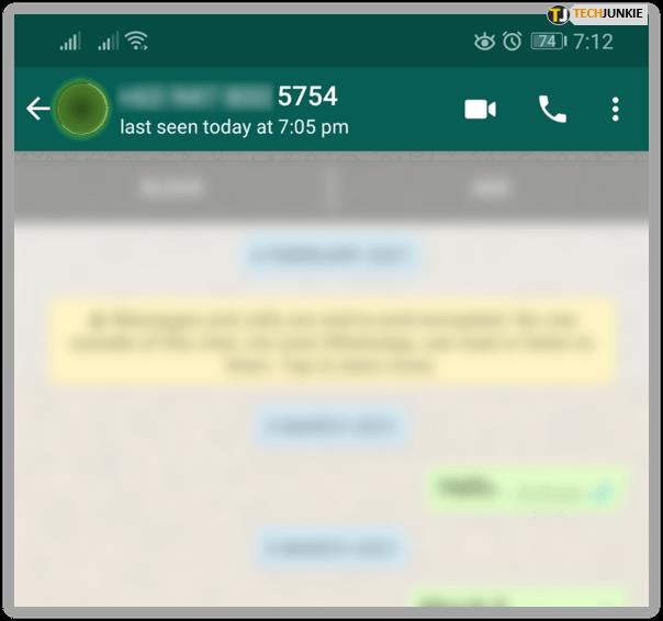 Comment bloquer un contact dans WhatsApp