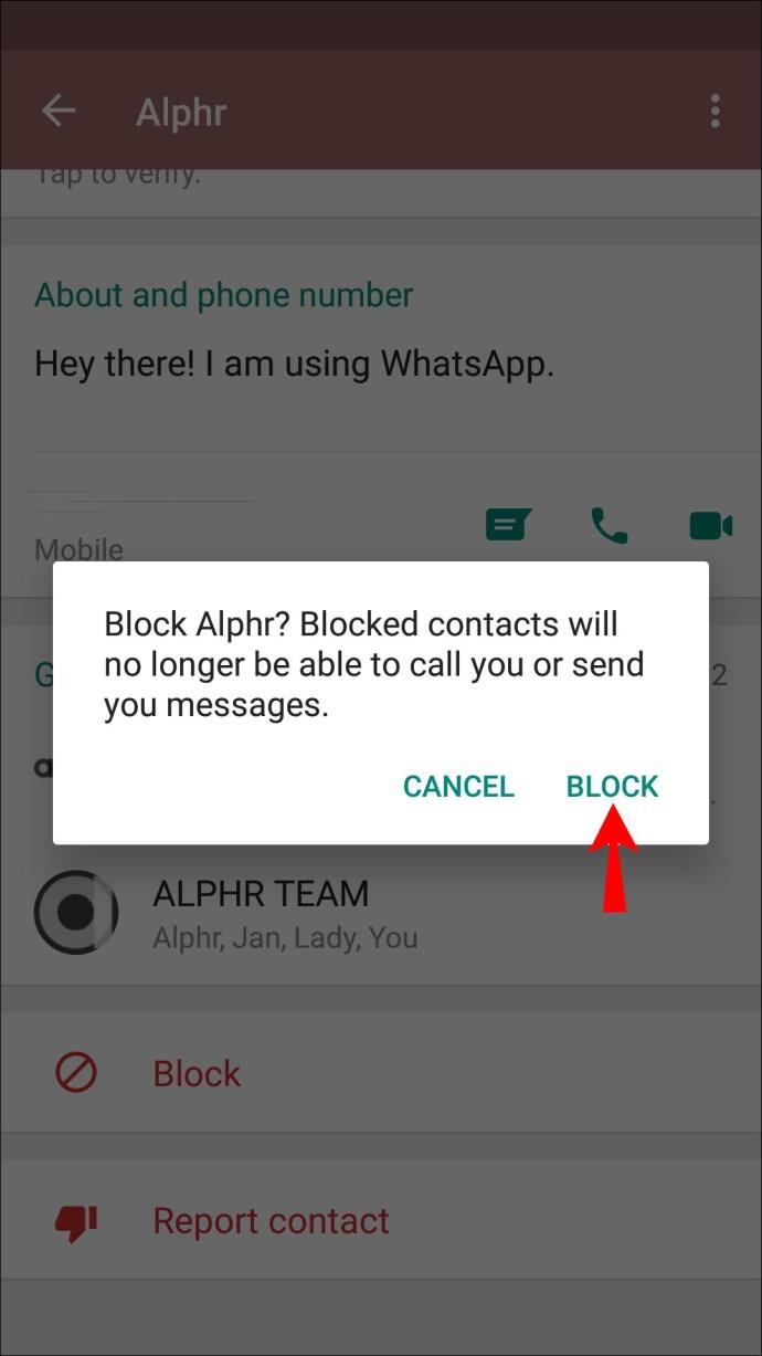 How To Block A Group In WhatsApp