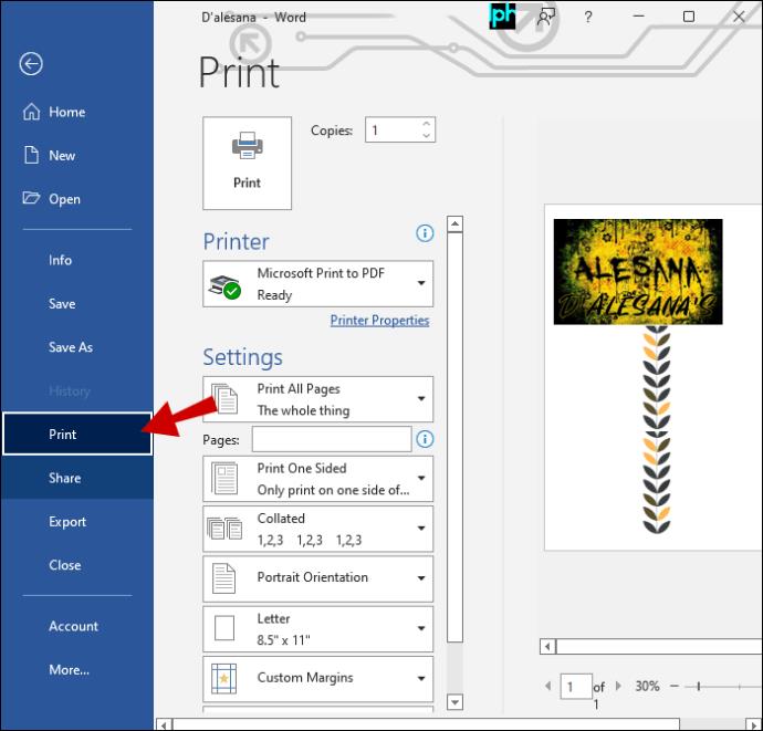 How To Print A CD Cover