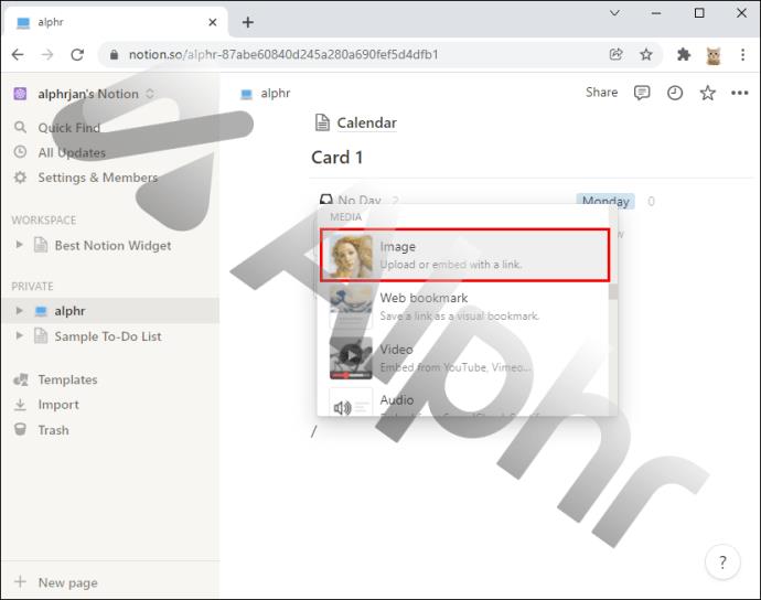 How To Add Photos In Notion