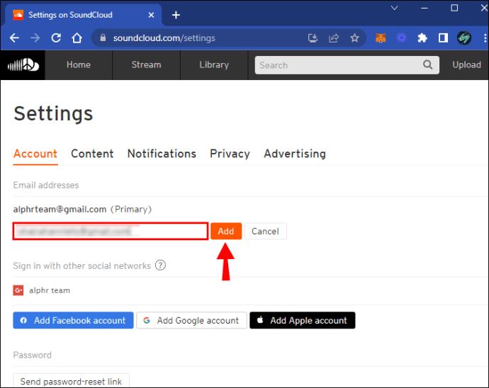 Cara Mengubah Alamat Email Anda Di SoundCloud
