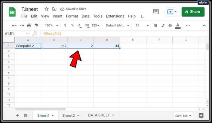 How To Link Data From A Different Tab In Google Sheets