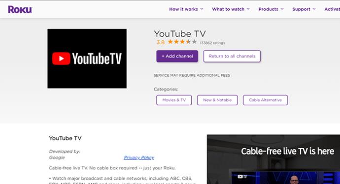 YouTube TV – Como adicionar canais premium