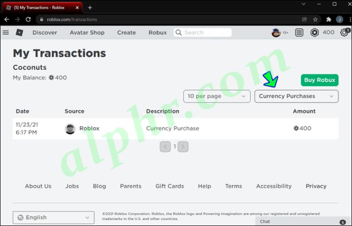 How To View Purchase History In Roblox