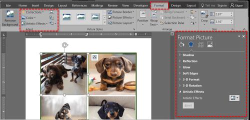 Comment faire un collage de photos dans Microsoft Word