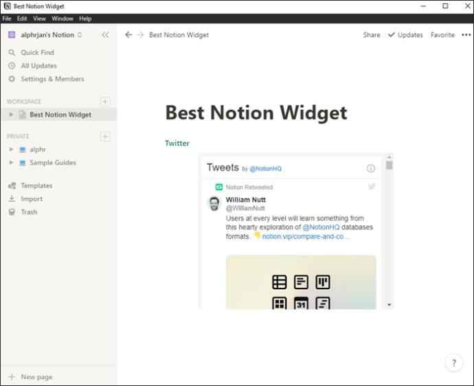 The 20 Best Notion Widgets