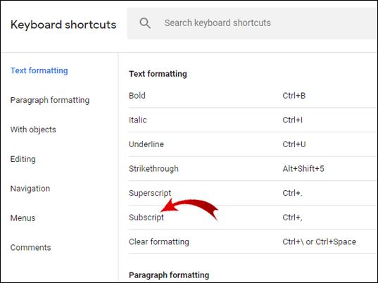 How To Add Superscript Or Subscript In Google Docs