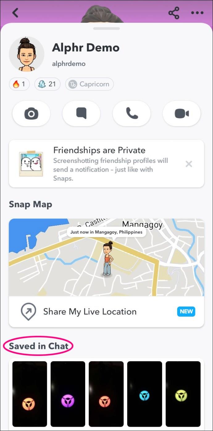 Comment afficher les clichés enregistrés dans Snapchat