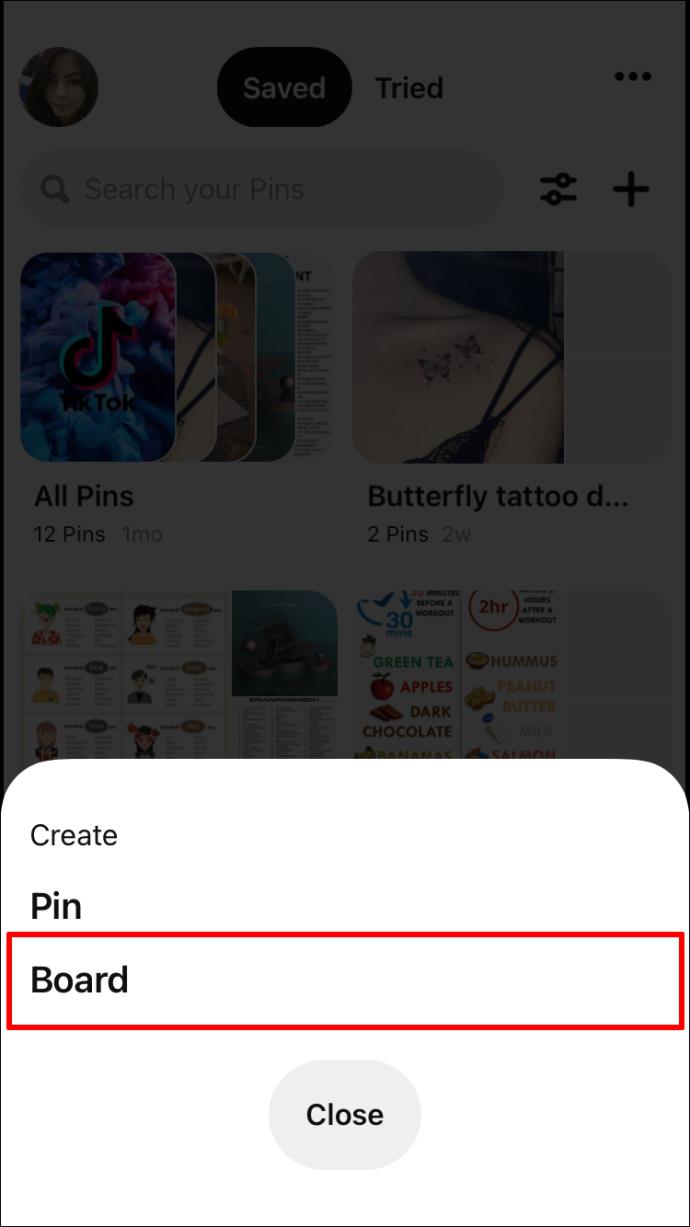 Comment créer un tableau sur Pinterest