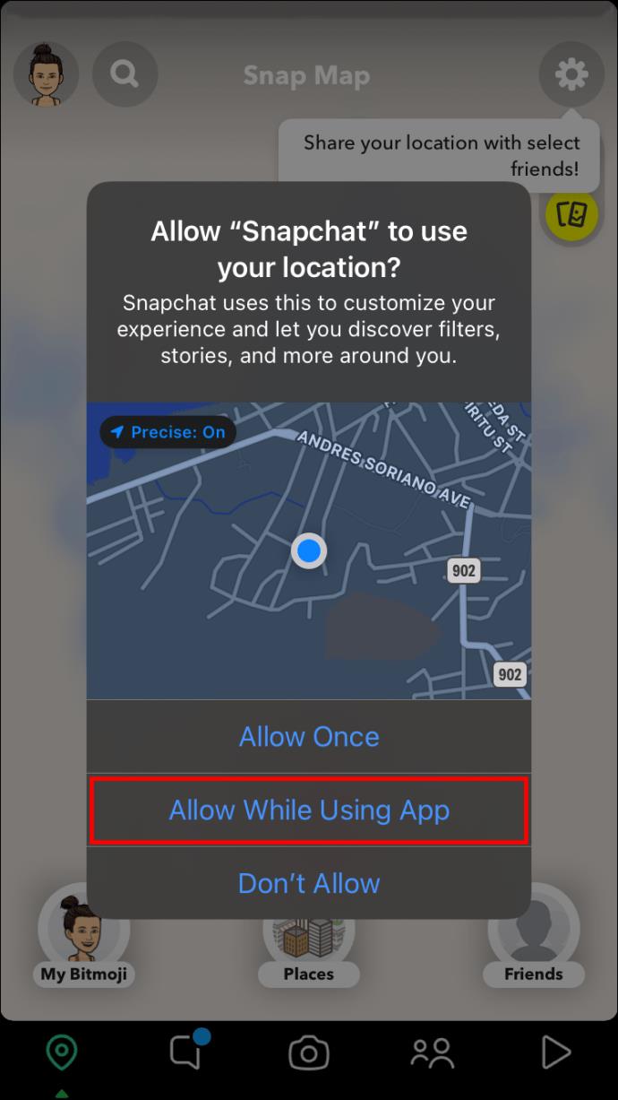 Comment trouver des amis Snapchat à proximité