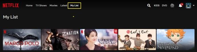 So zeigen Sie Ihre „Meine Liste“ auf Netflix an