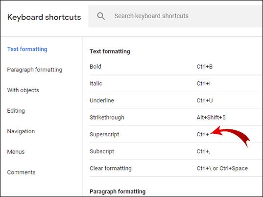 How To Add Superscript Or Subscript In Google Docs