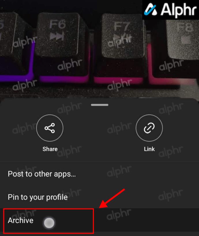 Comment archiver ou désarchiver les publications Instagram