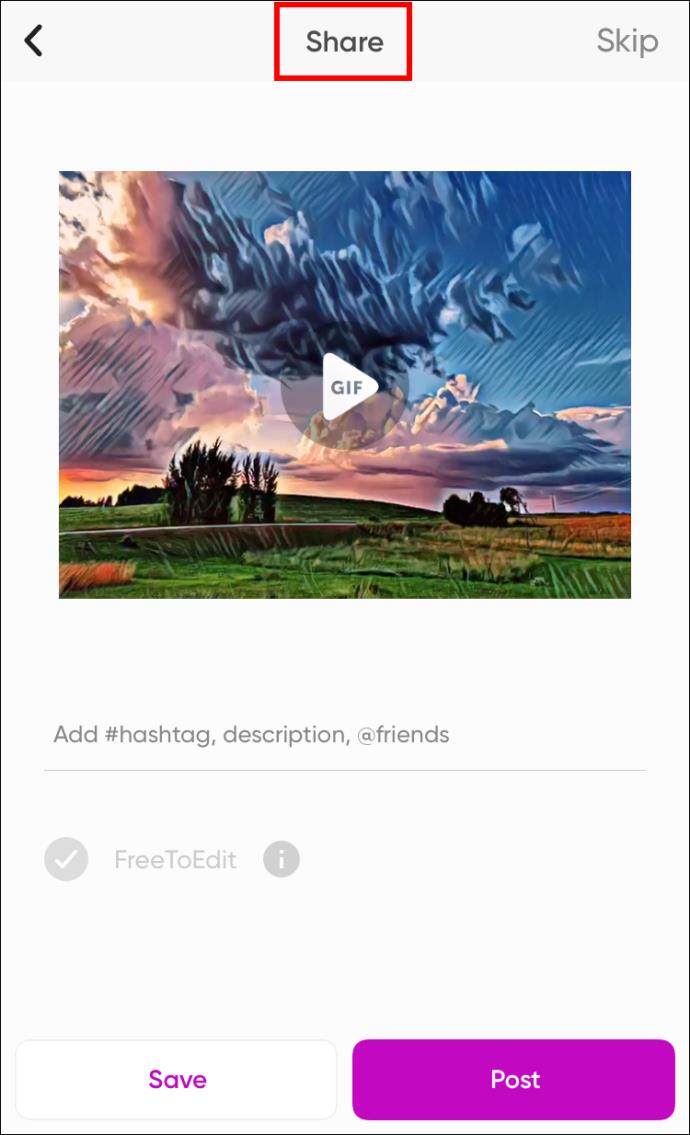 How To Make A GIF In Picsart