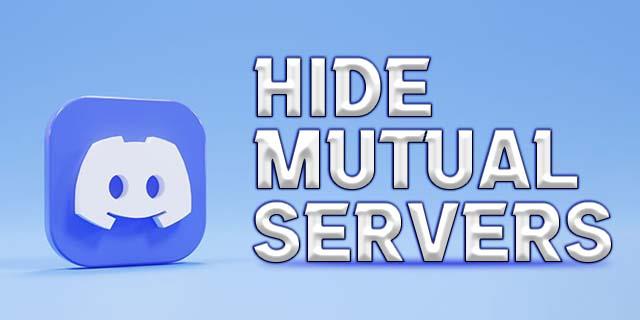 Cara Menyembunyikan Reksa Server Di Discord