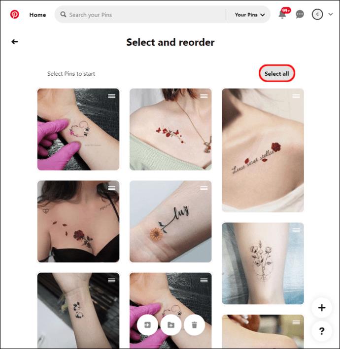 Comment supprimer toutes les épingles de Pinterest